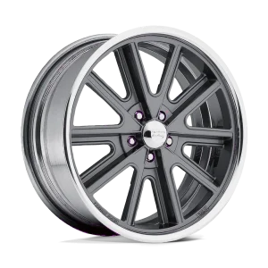 American Racing Vintage – VN407 COBRA – Grey – 17″x10″ 45mm – Summer Wheels – VN4077106172